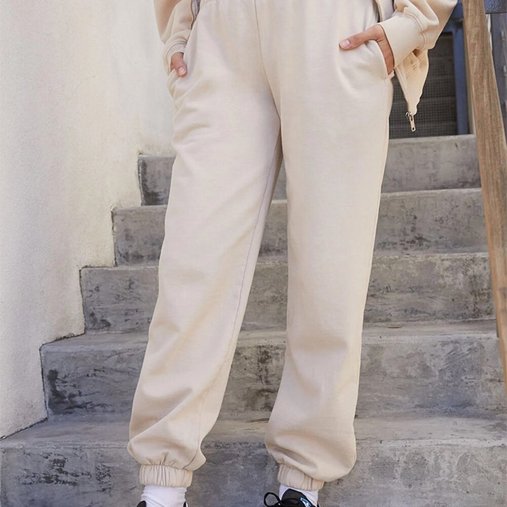 John Galt Cream Rosa Sweatpants - One Size